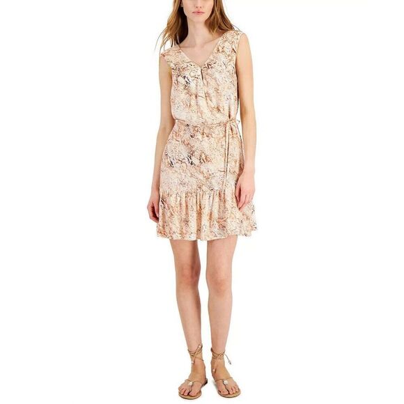 INC International Concepts Women's Printed Dress, Topson Snake, XL - Picture 1 of 10